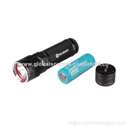 Micro USB Port Rechargeable Outdoor LED Flashlight with Up to 4 Days Run Time R40